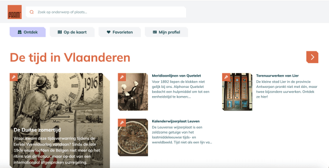 FAAM iO website van het jaar 2024