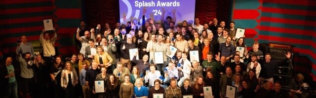 splashawards 2024 groepsfoto