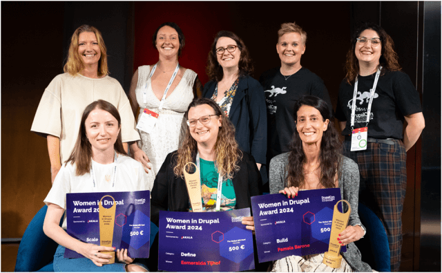 Esmeralda Tijhoff is winnaar van de Women in Drupal Award