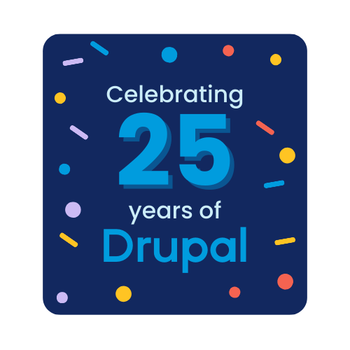 25 jaar drupal