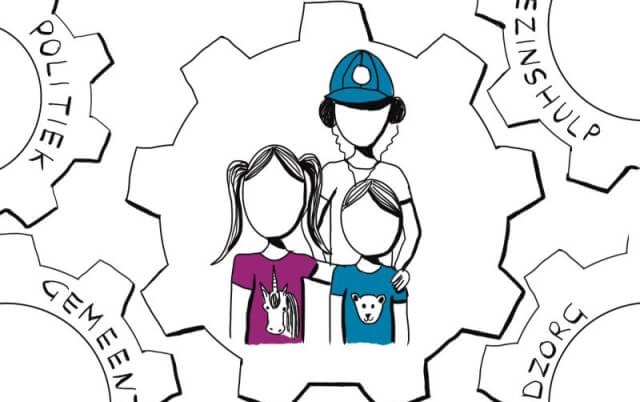 Illustratie pleegzorg