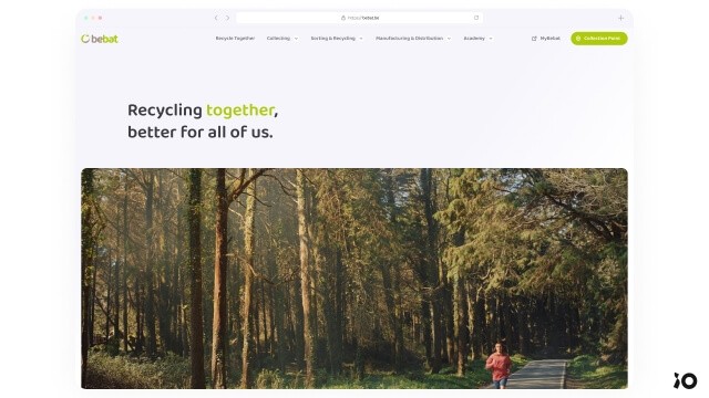 Bebat screen website