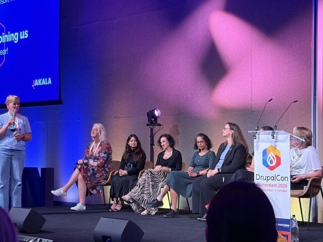 Jury en winnaars Women in Drupal Award 2026